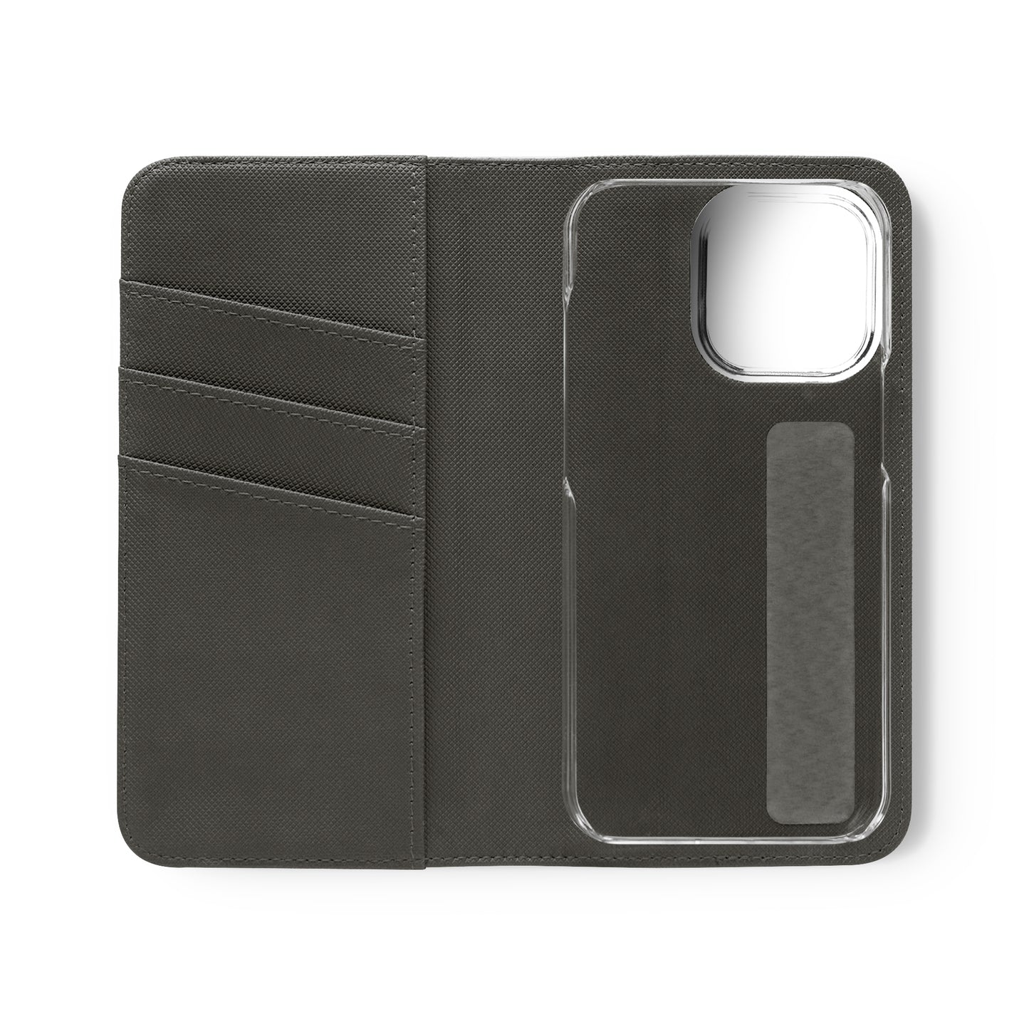 Gray Hunting Plaid Flip Cases