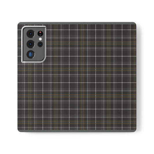 Gray Hunting Plaid Flip Cases