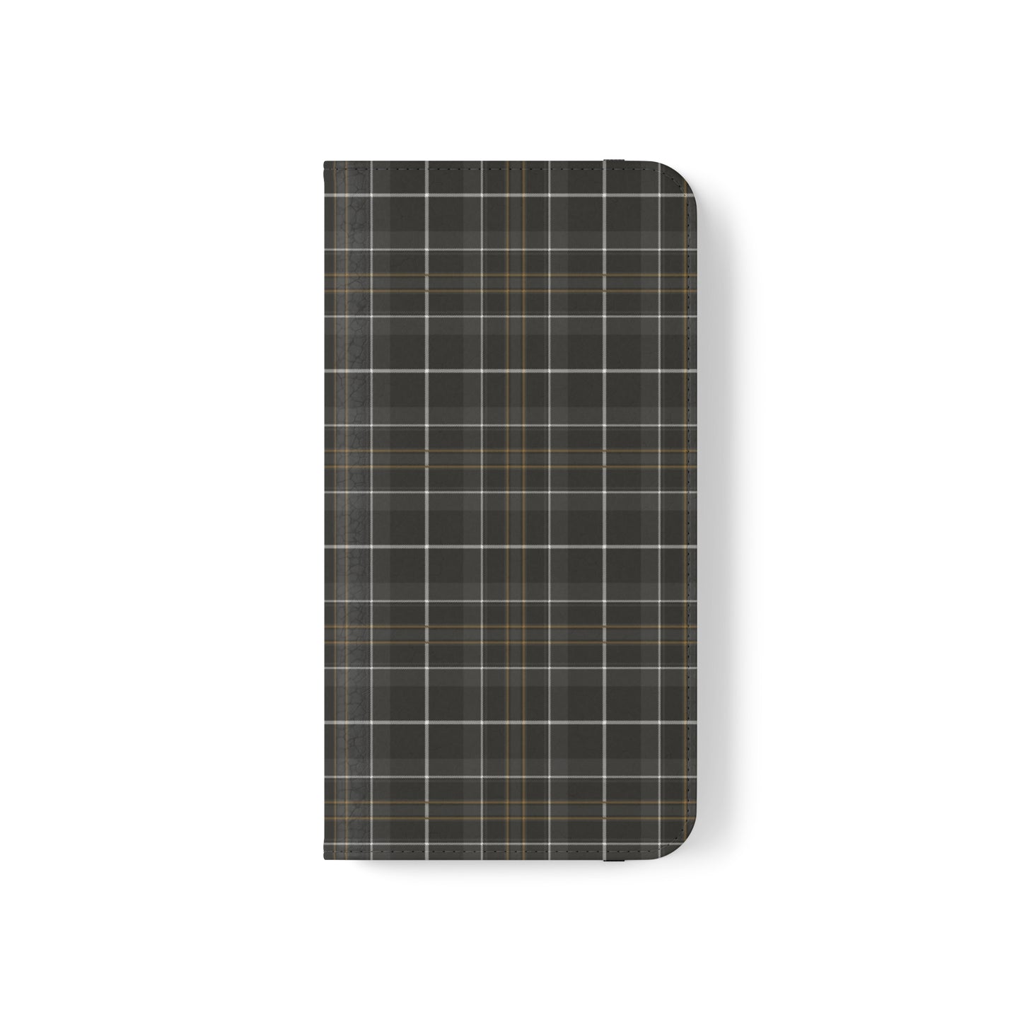 Gray Hunting Plaid Flip Cases